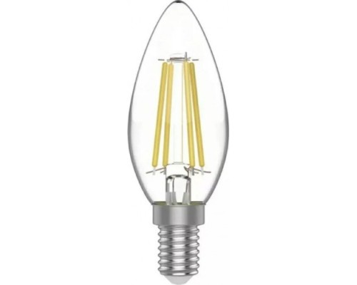 Лампа светодиодная GAUSS Свеча basic filament 4,5w 400lm 2700к е14 led [1031115]