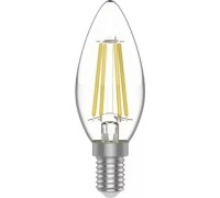 Лампа светодиодная GAUSS Свеча basic filament 4,5w 400lm 2700к е14 led 1031115