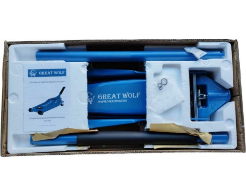 Гидравлический подкатной домкрат GREAT WOLF GW-030 3 т