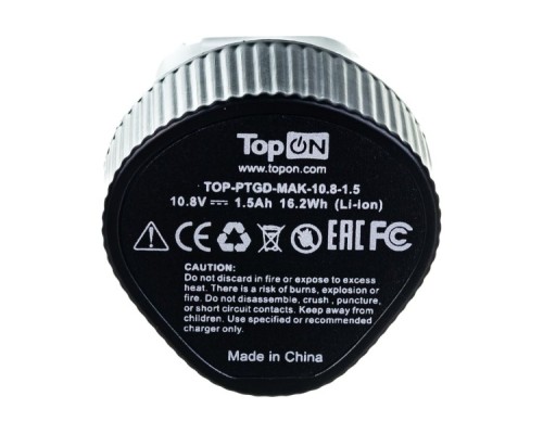 Аккумулятор TopON для Makita BL1013 10.8V, 1.5Ah (Li-Ion) [TOP-PTGD-MAK-10.8-1.5]