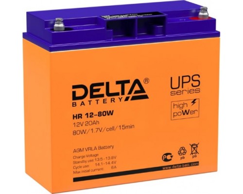 Аккумулятор DELTA HR 12-80 W