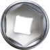 Головка шестигранная с посадкой 3/8" KING TONY 333520М, 20 мм