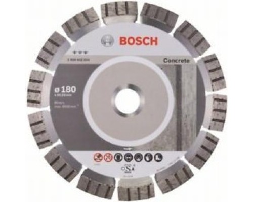 Алмазный диск для резки бетона BOSCH 180х22.2 мм Best for Concrete [2608602654]