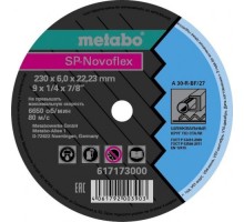 Шлифовальный круг по металлу METABO 230x6,0х22,23 мм Novoflex SP RU 617173000