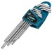 Набор ключей TORX-TT GROSS 16408 T10-T50, 9 предметов