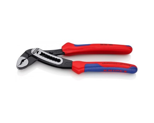 Клещи переставные KNIPEX KN-8802180SB ALLIGATOR, зев 42 мм, длина 180 мм