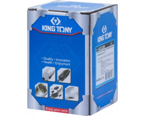 Ударная головка шестигранная глубокая 1/2" KING TONY 443532М 32 мм