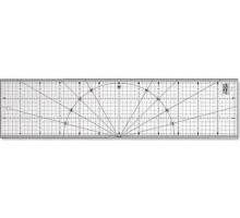 Линейка Olfa OL-MQR-15x60 разметочная, метрическая, 150х600мм