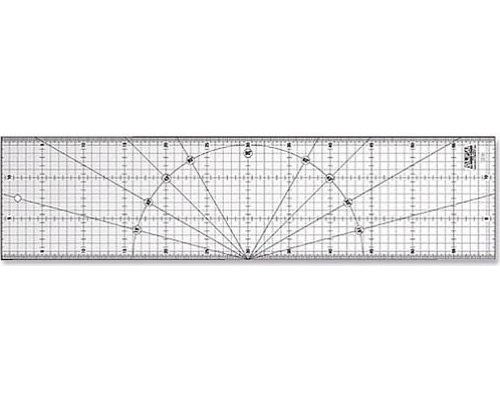 Линейка OLFA OL-MQR-15x60 разметочная, метрическая, 150х600мм