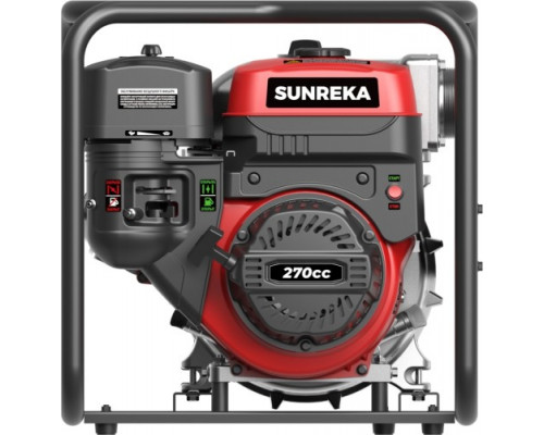 Мотопомпа бензиновая для грязной воды SUNREKA GWP80TX 215008