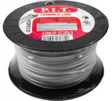 Леска триммерная P.I.T. MLC-33030N 3.0mm*3lb, метал. сердечник, бухта 102м