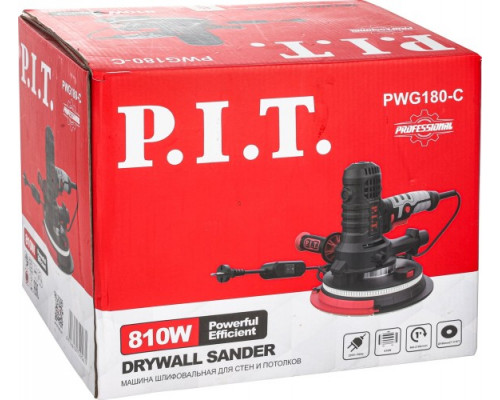 Шлифмашина P.I.T. PWG180-C для стен и потолков купить с доставкой и официальной гарантией