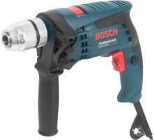 Дрель ударная сетевая BOSCH GSB 13 RE (БЗП)  односкоростная  [0601217104]