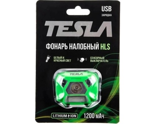 Фонарь TESLA HLS налобный, красный свет [310-023]