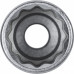Головка двенадцатигранная 1/2" 23 мм KING TONY 423023M