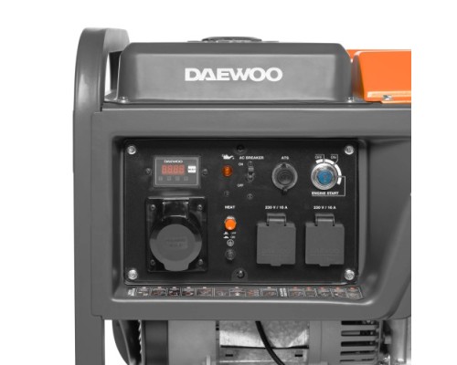 Электростанция дизельная с воздушным охлаждением DAEWOO DDAE 6000XE открытая [DDAE 6000XE]