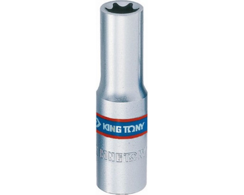 Головка торцевая удлиненная E-Стандарт KING TONY Е10 3/8", 327510М