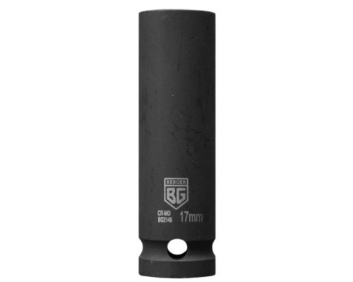 Головка торцевая ударная глубокая 6-гранная BERGER BG2149 1/2" 17 мм