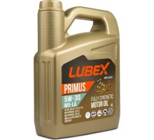 Масло моторное Lubex PRIMUS MV-LA 5W30  4 л. синтетическое [L034-1319-0404]