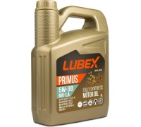 Масло моторное Lubex PRIMUS MV-LA 5W30  4 л. синтетическое L034-1319-0404
