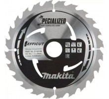 Пильный диск по дереву MAKITA 190x30x1.0х24T для efficut [B-64185]