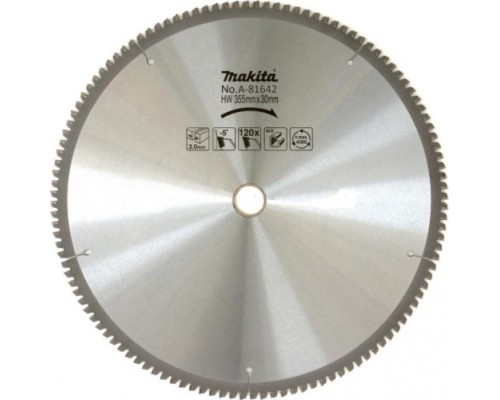 Пильный диск по алюминию MAKITA 355x30/25x2.4x120T [A-81642]