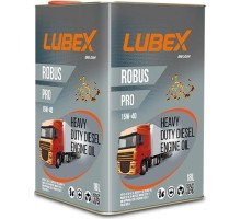 Масло моторное Lubex ROBUS PRO 15W40 18 л. минеральное [L019-0773-0018]