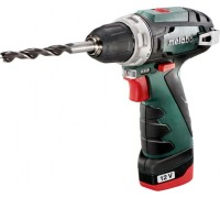 Дрель-шуруповерт METABO PowerMaxx BS Basic 2х2,0 Ач, кейс 600080500 Зарядное устройство LC 40