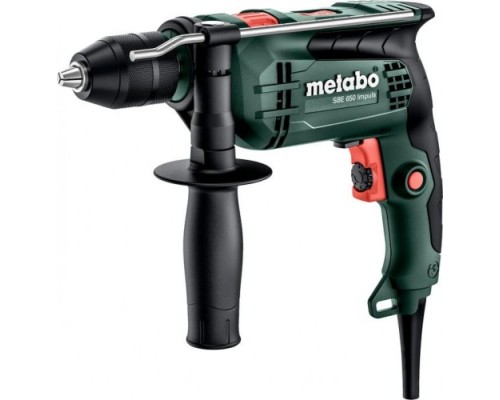 Дрель ударная сетевая METABO SBE 650 Impuls односкоростная [600743000]