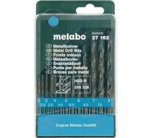 Набор сверл по металлу METABO HSS-R 13 шт. (2-8 мм) 627162000 [627162000]