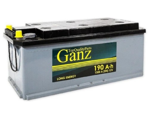 Аккумулятор GANZ Standart 190 A/ч L+ 514x218x210 EN 300 A EURO [GA1903]