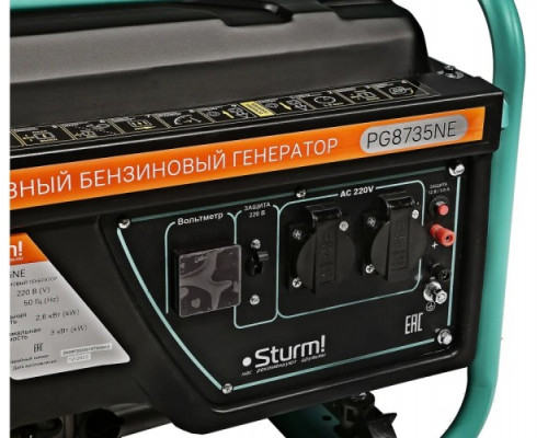Генератор бензиновый Sturm PG8735NE