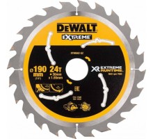 Пильный диск по дереву DeWALT 190х24тх30 мм FLEX VOLT DT99562-QZ [DT99562-QZ]