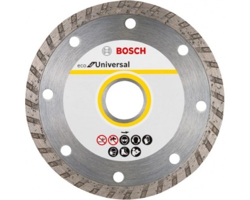 Алмазный диск универсальный BOSCH 125х22.2 мм ECO for Universal Turbo [2608615046]