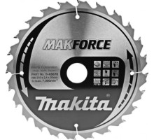 Пильный диск по дереву MAKITA 210x30x1.6x24T для makforce [B-43670]