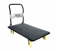 Тележка платформенная HITCH 600кг 650*1100мм металлическая, колеса нейлоновые 150мм SZ086117
