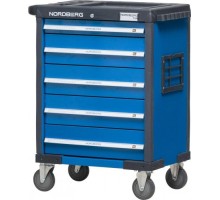 Тележка инструментальная NORDBERG T5N профессиональная (серая) ЦБ-0009450