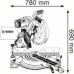 Пила торцовочная сетевая BOSCH GCM 12 GDL [0601B23600]