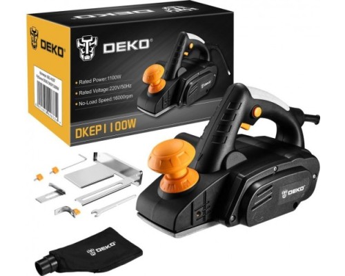 Рубанок сетевой DEKO DKEP1100W [063-4197]