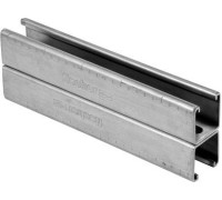 Шина FISCHER 62 х 41 х 6000 монтажная FUS 62D/2,5 504460 504460
