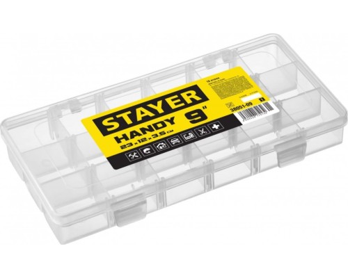 Органайзер STAYER HANDY-9 пластиковый, [38051-09_z01]