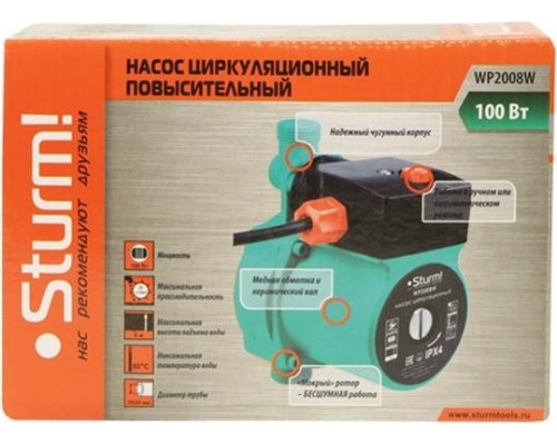 Насос повысительный STURM WP2008W [WP2008W]