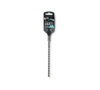 Бур SDS-plus METALLICA Optima 6,5х210/150 мм по бетону напайка с центром, 2 спирали 904145