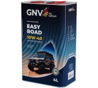 Масло моторное GNV Easy Road 10W40 4 л (металл. канистра) GER1M11180016541040004