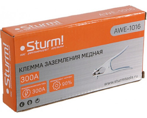 Kлемма заземления STURM AWE-1016 300А маленькая