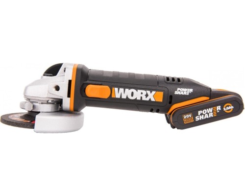 Угловая шлифмашина аккумуляторная WORX WX800