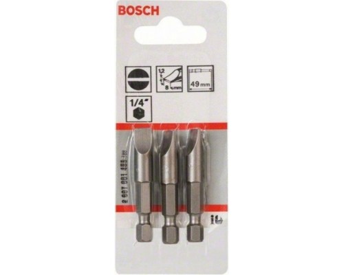 Бита для заворачивания BOSCH S1.2х80 XH мм PRO (3шт.) [2607001485]