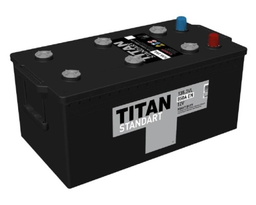 Аккумулятор Titan STANDART 135.3 VL 850А [4607008884456]