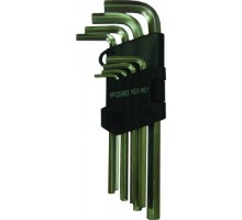 Набор ключей шестигранных Biber 90504 CrV 1.5-10мм 9шт. тов-085697