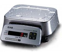 Весы торговые Cas FW500-06E (до 6кг) влагостойкие, нержавеющая платформа/корпу 679602